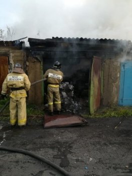 Пожар в Нижнеилимском районе