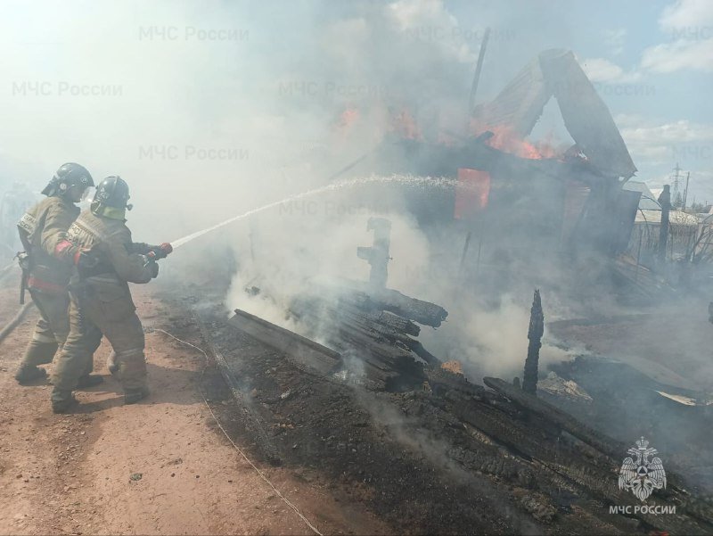 Пожар в Нижнеилимском районе