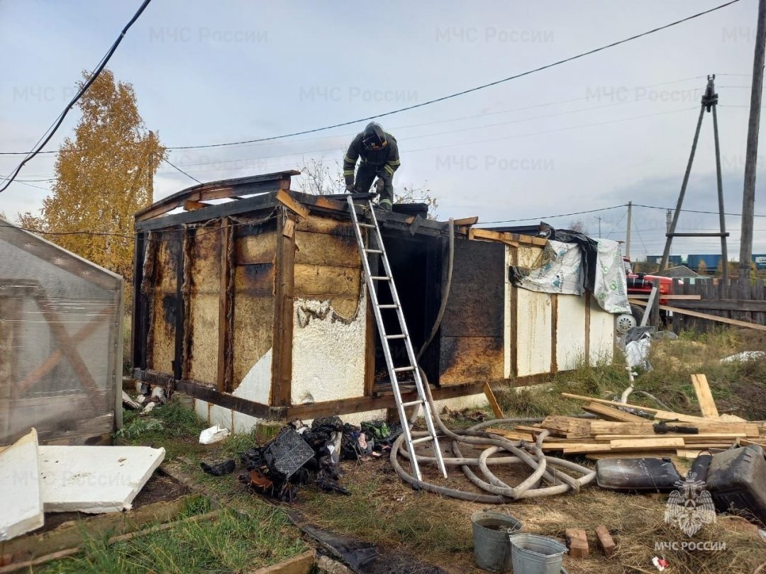 Пожар в Нижнеилимском районе